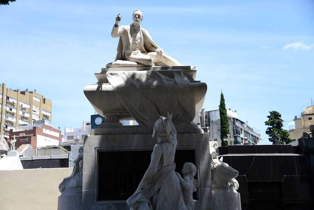 19 Enrique Jose Carlos Pellegrini Was President Of Argentina 1890-92 Recoleta Cemetery Buenos Aires